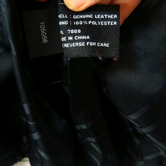 Jones New York Leather Jacket - Picture 8 of 11